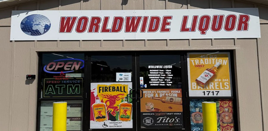 World Wide Liquors Storefront